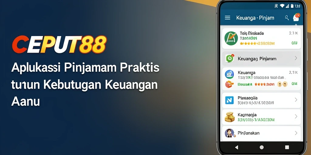 Tampilan antarmuka aplikasi CEPAT88 yang user-friendly dan fungsional.