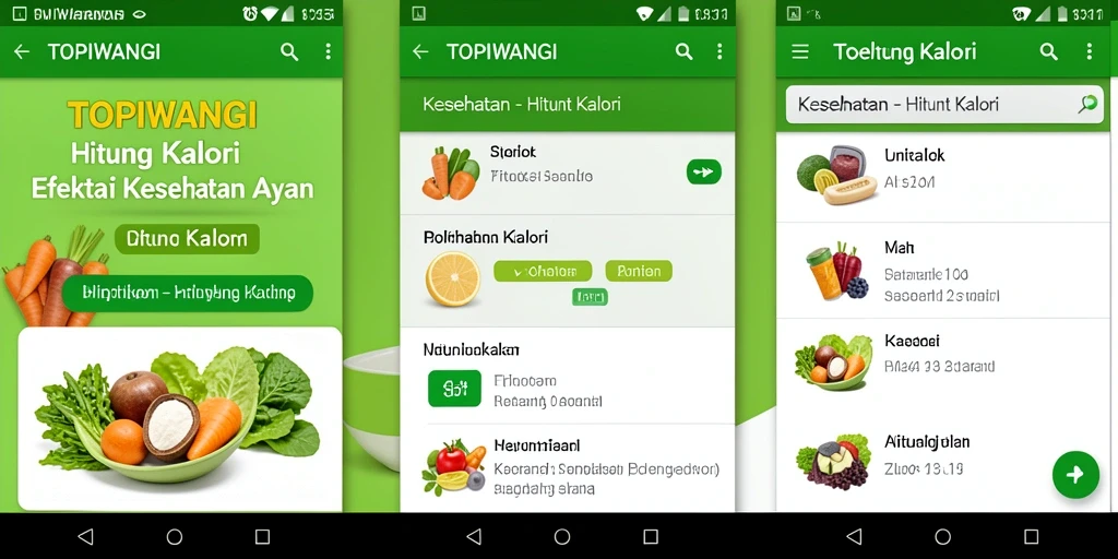 Antarmuka pengguna TOPIWANGI yang sederhana dan informatif.